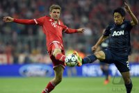 Fussball International CHL Saison 13/14: FC Bayern Muenchen -  Manchester United FC