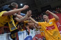 Basketball 1. Bundesliga 14/15 Hauptrunde:  Walter Tigers Tuebingen - Loewen Braunschweig