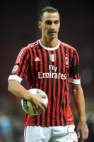 FUSSBALL SERIE A:  Zlatan Ibrahimovic (AC Mailand)