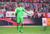 Fussball 1. Bundesliga Saison 2016/2017: FC Bayern Muenchen - Eintracht Frankfurt