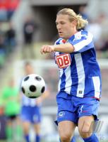 FUSSBALL 1. BUNDESLIGA: Berlin, VORONIN Einzelaktion