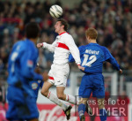 FUSSBALL 1. Bundesliga  Spielszene Stuttgart - Rostock