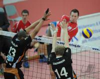 Volleyball  1. Bundesliga  09/10: Play Off Viertelfinale  ENBW TV Rottenburg - SCC Berlin
