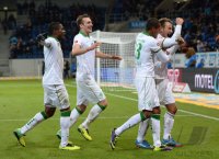Fussball  1. Bundesliga  13/14: JUBEL Philipp Bargfrede (SV Werder Bremen)