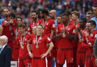 Fussball 1. Bundesliga Saison 14/15: FC Bayern Muenchen -  1. FSV Mainz 05