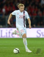 Fussball International WM Qualifikation 2014:  Alexander Toft Soederlund (Norwegen)