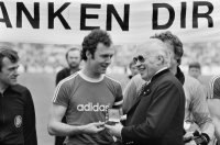 Fussball 1. Bundesliga Saison 1976/1977: Verabschiedung Franz Beckenbauer