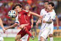 FUSSBALL WM 2014, Gruppenphase: Spanien - Chile