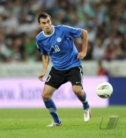 Fussball International  EM Qualifikation:  Sergei Zenjov (Estland)