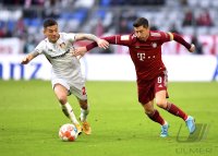 Fussball 1. Bundesliga Saison 21/22: FC Bayern Muenchen - Bayer 04 Leverkusen