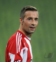 Fussball 1. Bundesliga : Fernseh Moderator Kai Pflaume (FC Bayern)