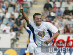 FUSSBALL  1. Bundesliga SC Freiburg-Rostock JUBEL Hansa