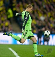 Fussball Champions League Finale 2013:  Torwart Manuel Neuer (FC Bayern Muenchen)