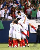 Fussball International Gold Cup Halbfinale Guadeloupe - Mexico