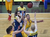 Basketball 1. Bundesliga 14/15 Hauptrunde:  Walter Tigers Tuebingen - EWE Baskets Oldenburg
