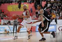 1. Basketball Bundesliga  09/10 Walter Tigers Tuebingen  -LTI Giessen 46ers
