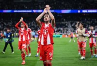 Fussball  Viertelfinal Hinspiel   CHL 25/26: Real Madrid - FC Bayern Muenchen