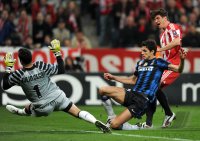 Fussball CHL  Saison 2010/2011: FC Bayern Muenchen - Inter Mailand