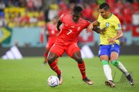 FUSSBALL WM 2022 Vorrunde: Brasilien - Schweiz