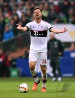 Fussball 1. Bundesliga Saison 15/16: SV Werder Bremen - FC Bayern Muenchen