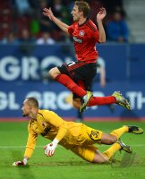 Fussball 1. Bundesliga, Saison 2012/2013:  FC Augsburg - Bayer 04 Leverkusen