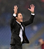 FUSSBALL SERIE A 2014/2015: Trainer Garcia (AS Rom)