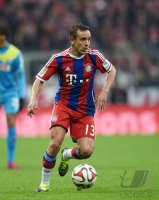 Fussball 1. Bundesliga Saison 14/15: Rafinha (FC Bayern Muenchen)