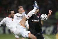 Fussball, Champions League: Lyon - Rom