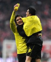 Fussball 1. Bundesliga : JUBEL Mats Julian Hummels, Nuri Sahin (v. li., Borussia Dortmund)