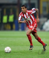 Fussball CHL  Saison 2010/2011: Luiz Gustavo (FC Bayern Muenchen)