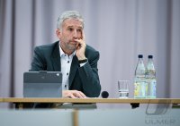 Streitgespraech OB Boris Palmer und AfD Landesvorsitzender Markus Frohnmaier in Tuebingen