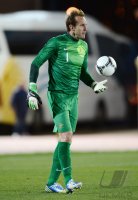 FUSSBALL INTERNATIONAL: Torwart Mark SCHWARZER (Australien)