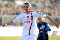 FUSSBALL SERIE A:  Zlatan Ibrahimovic (AC Mailand)