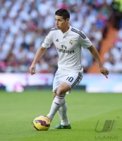 Fussball Primera Division El Clasico 14/15: James Rodriguez (Real Madrid)