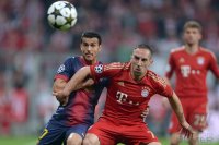 FUSSBALL INTERNATIONAL CHL HALBFINALE 12/13: FC Bayern Muenchen - FC Barcelona