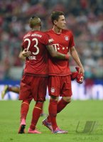 Fussball 1. Bundesliga Saison 15/16: FC Bayern Muenchen - Bayer 04 Leverkusen