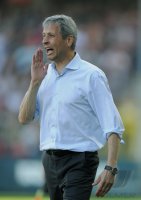 Fussball 1. Bundesliga  Saison 2011/2012:  Trainer Lucien Favre (Borussia Moenchengladbach)