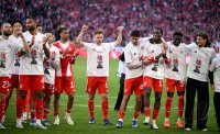 FC Bayern Muenchen wird Meister, Fussball 1. Bundesliga  Saison  2025/2026  30. Spieltag