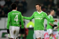 Fussball, 1. Bundesliga Saison 2012/2013: VfL Wolfsburg - Bayern Muenchen