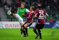 FUSSBALL, 1. BUNDESLIGA, 28. Spieltag: Bremen - Nuernberg