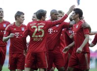 Fussball 1. Bundesliga, Saison 2011/2012:  FC Bayern Muenchen - Hertha BSC Berlin