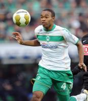 FUSSBALL 1. BUNDESLIGA: Bremen, PASANEN Einzelaktion