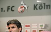 Fussball 1. Bundesliga  Trainervorstellung 1.FC Koeln