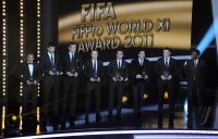 Fussball International  FIFA Ballon d Or 2011:  FIFA FIFPro Team des Jahres 2011