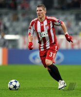 Fussball Champions League  Saison 2010/2011: Bastian Schweinsteiger (FC Bayern Muenchen)