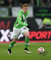 Fussball, 1. Bundesliga  Saison 2014/2015: VfL Wolfsburg - SC Freiburg
