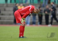 FUSSBALL 1. Bundesliga 2013/2014: Torwart Alexander Manninger (FC Augsburg)