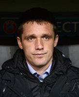 Fussball CHL&Atilde; Saison 12/13:  Trainer Viktor Goncharenko (FC Bate Borisov)