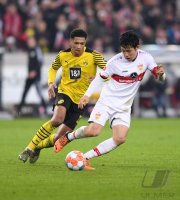 Fussball 1. Bundesliga Saison 21/22: VfB Stuttgart - Borussia Dortmund