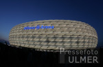 Fussball Stadiontest Allianz Arena